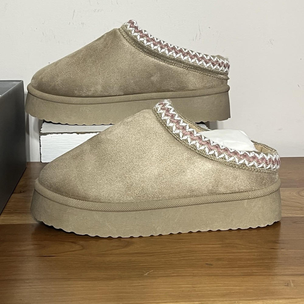 Falls Creek Women's Clogs Jane Tan Color Size 6 New In Box